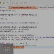 Java Android Tutorial 3 Second Program