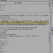 Visual Basic Visual Studio Video Tutorial Insert Record Into Your Relational Database