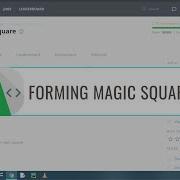 Hackerrank Problem Solution Magic Square Python