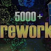 Minecraft 5000 Fireworks Epic Fireworks Show