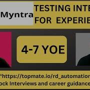 Software Testing Mock Interview Automation Testing Interview RD Automation Learning