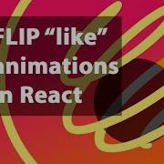 Animations In React FLIP Like Animation Using React Spring