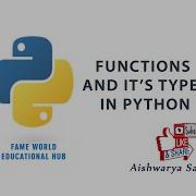 42 Functions In Python Python Programming