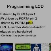 Interfacing A PIC16F887 With An LCD Panel