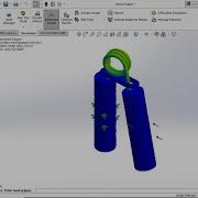 Static Analysis Hand Gripper Use Solidworks