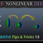 Maya Nonlinear Squash Deformer Stretch Squash Ball Rigging Tips Tricks 13 Ballrig Squash