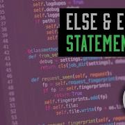 Else Elif Statements Python Tutorial For Beginners