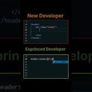 New Developer Vs Experienced Devloper Using Html Css Challenge Shortfeed Shorts