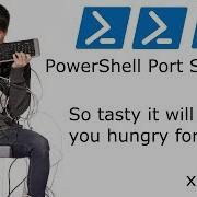 PowerShell Port Scanner Living Off The Land