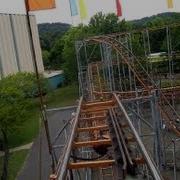 Python Front Seat On Ride HD POV Coney Island Cincinnati Ohio