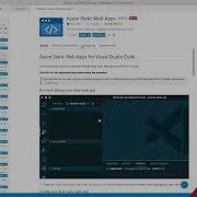 Create A Simple Website With Azure Static Web Apps And VS Code