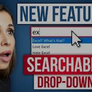 How To Create Searchable Drop Down Lists In Excel With ZERO Effort