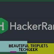 Hackerrank Solutions Beautiful Triplets Problem Solving