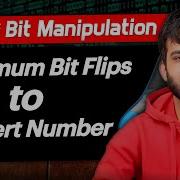 L3 Minimum Bit Flips To Convert Number Bit Manipulation