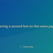 Having A Second Bot On The Same Page