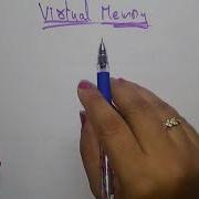 Virtual Memory OS Lec 21 Bhanu Priya