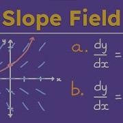 Drawing Slope Fields From Differential Equations Calculus 2