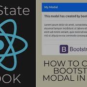 How To Create Bootstrap Modal In React