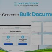 How To Generate Bulk Documents Step By Step Flow Builder Tutorial