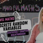 A Level Statistics 1 Chapter 6 Discrete Random Variables