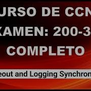 Curso De CCNA 11 Exec Timeout And Logging Synchronous