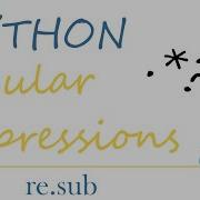 Python Re Sub