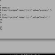 HTML Forms Closed Captioned Checkboxes