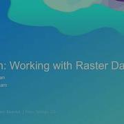 Python Working With Raster Data