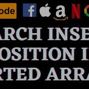 Search Insert Position Leetcode Python Solution Python