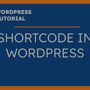 How To Add Shortcode In WordPress Page How To Use WordPress Shortcode