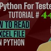 Python For Testers 44 How To Read Excel File In Python Openpyxl