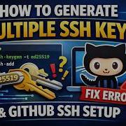 How To Generate Multiple SSH Keys Ed25519 Fix Common Mistakes GitHub SSH Setup