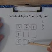 FUTOSHİKİ Japon Mantık Oyunu Uzm Antropolog Hasan Topdemir