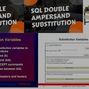 Substitution Variable