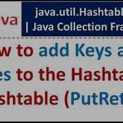 How To Add Keys And Values To The Hashtable Hashtable PutReturn