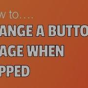 How To Change A Button Image When Tapped