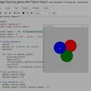 Play Fidget Spinner Game With Python