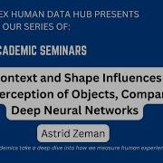 Dr Astrid Zeman How Context Shape Affect Visual Perception Of Objects Compared To Neural Networks