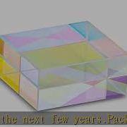 25mm Optical Glass X Cube Prism RGB Dispersion Prism Physics And Decoration Light Spectrum Educatio
