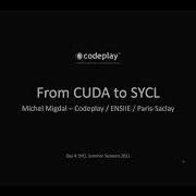 Practical Lessons Porting From CUDA To SYCL