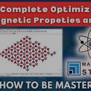 Fe O Optimization With Magnetic Properties Analysis In CASTEP In 2025 Dft Materialsscience