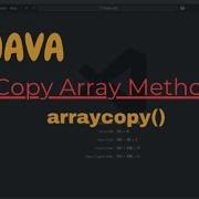 Array Copy Method In Java System Arraycopy VS Code Program 02