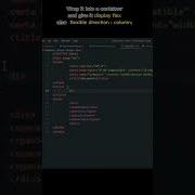 How To Change An Inline Element To A Block Element Html Coding Programming Css Tutorial Shorts