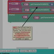 Blockly Text2Code Introduction 10 Exercise 3 First Last Middle 2 Characters As Single String