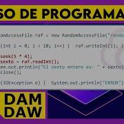 JAVA RandomAccessFile DAM DAW
