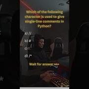 Very Important Python MCQ 5 Shorts Education Pythonprogrammer Coding