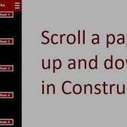 Construct 3 Tutorial Scroll Page Up And Down