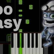 Crazy Frog Axel F EASY Piano Tutorial Shorts