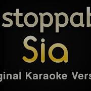 Unstoppable Sia Karaoke Songs With Lyrics Original Key