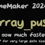 Array Push Has Been Dramatically Improved In GameMaker 2024 14